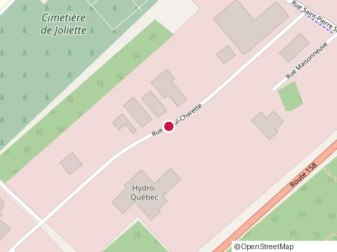 Location of Bellemare Couvertures Ltée at 1044 Rue Raoul-Charette, Joliette