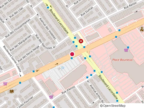 Location of Bergham - Montreal Nord at 5626 Boulevard Henri-Bourassa E, Montréal-Nord