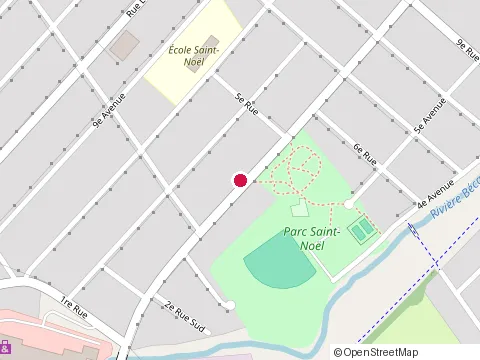 Location of Betty Lunch at 967 Rue Notre Dame E, Thetford Mines