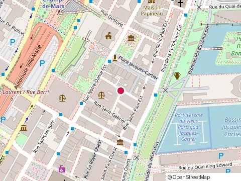Location of Bevo Pizzeria at 410 rue Saint-Vincent, Montréal