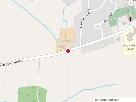 Location of Bibeau St-Laurent at 15447 Rue de St Augustin, Mirabel