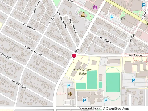 Location of Bibliotheque Caij at 900 7E Rue, Val-d'Or