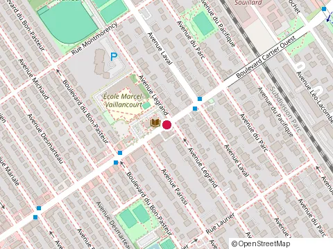Location of Bibliothèque Émile-Nelligan at 325 Bd Cartier O, Laval