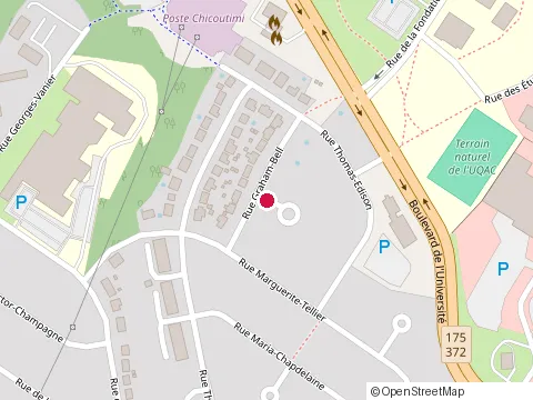 Location of Boefish at 1303 Bd Talbot, Saguenay