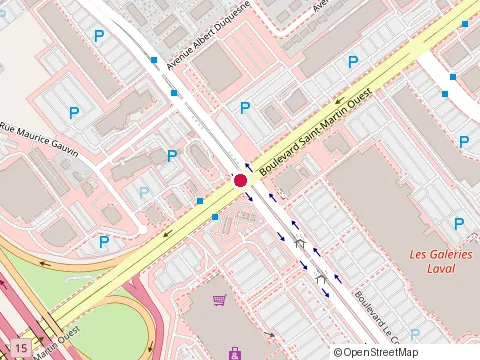 Location of Bottega Pizzeria at 2059 boulevard Saint-Martin O, Laval