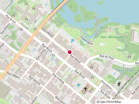 Location of Brio Pae at 137-B Rue Hériot, Drummondville
