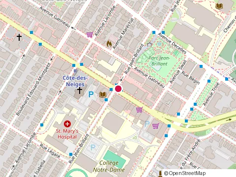 Location of Brulerie Urbaine at 5252 Chem. de la Côte-des-Neiges, Montréal