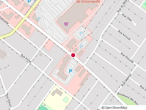 Location of Burger King at 230 boulevard des Bois-Francs Sud, Victoriaville
