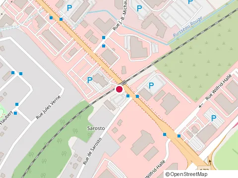 Location of Burger King at 94 Rue Kennedy, Levis
