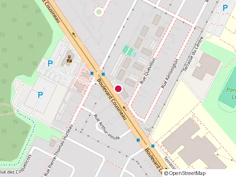 Location of Burger King at 7850 Boulevard Cousineau, Saint-Hubert