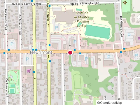 Location of Burger King at 925 Rue King E, Sherbrooke