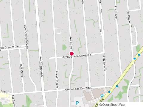 Location of C.C.R. Entrepreneur Général Inc. at 149 Rue du Temple, Québec