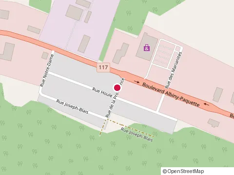 Location of Café Dépôt - Mont-Laurier at 1716 Boulevard Albiny-Paquette, Mont-Laurier