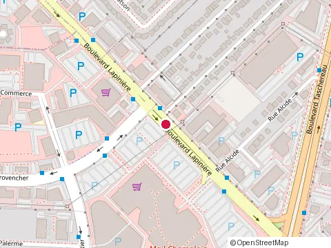Location of Café Dépôt Mail Champlain at 2151 Boulevard Lapinière, Greenfield Park