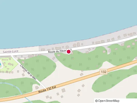 Location of Cafe du Moulen at 156 du Fleuve O, Sainte-Luce