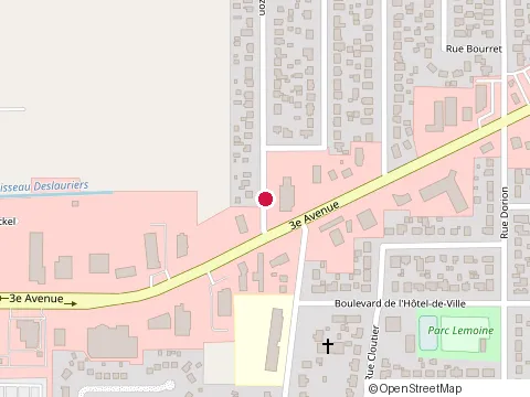 Location of Café Van Houtte at 1772 3E Avenue, Val-d'Or