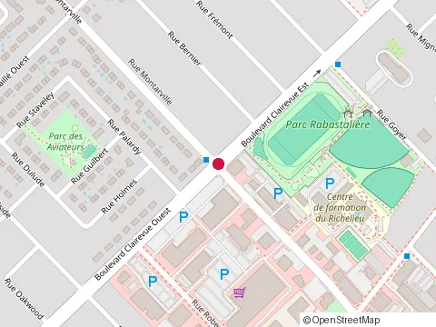 Location of Cafellini at 1412 Rue de Montarville, Saint-Bruno-de-Montarville