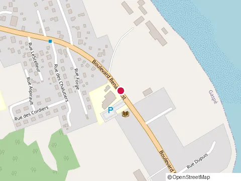 Location of Camping Griffon at 421 Boulevard Griffon Anse-au-Griffon, Gaspé