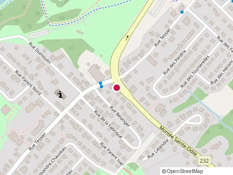 Location of Cantine Ste-Odile at 318 Montée Ste Odile, Rimouski