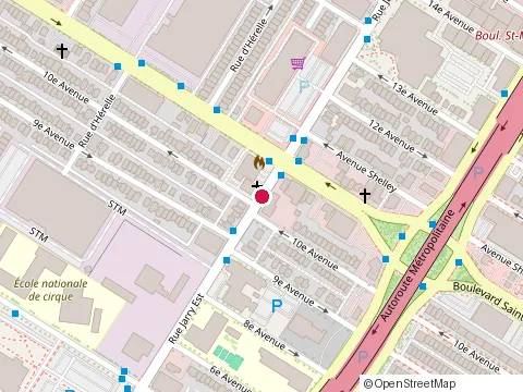 Location of Cantinho Grillades Portugaises at 3204 Rue Jarry E, Montréal