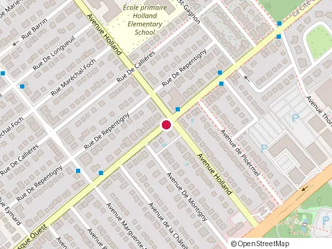 Location of Center Crise de Québec at 1380A Boulevard René-Lévesque O, Québec
