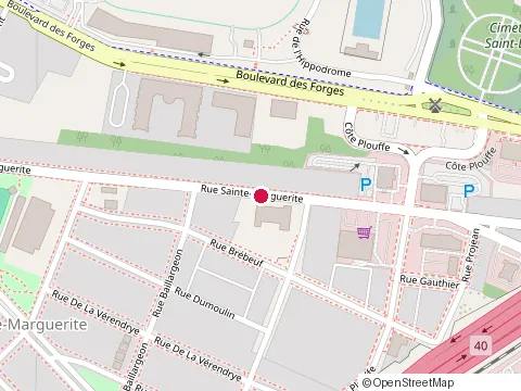 Location of Centre Chiropratique la Source at 1730 Rue Saint-Maurice, Trois-Rivières