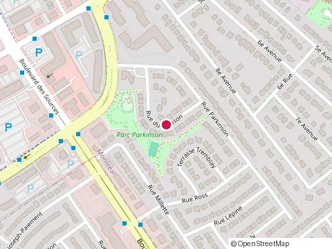 Location of Centre de Crise de l'Ouest de l'Ile at 170 Rue du Buisson, Montréal