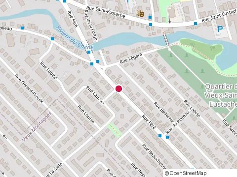 Location of Centre Marie-Eve (le) at 232 Rue Féré, Saint-Eustache
