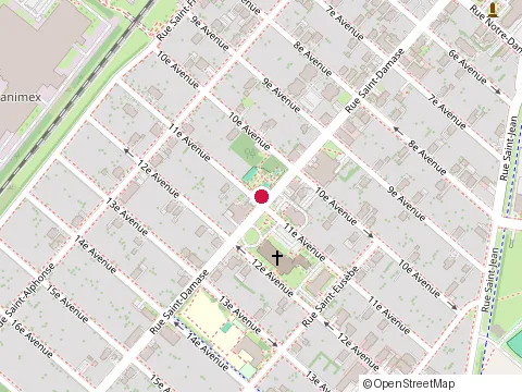 Location of Centre Recreatif St-Jean-Bptst at 114 11E Ave, Drummondville