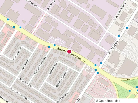 Location of Chez Cora Dejeuners at 8090 boulevard Langelier, Saint-Léonard