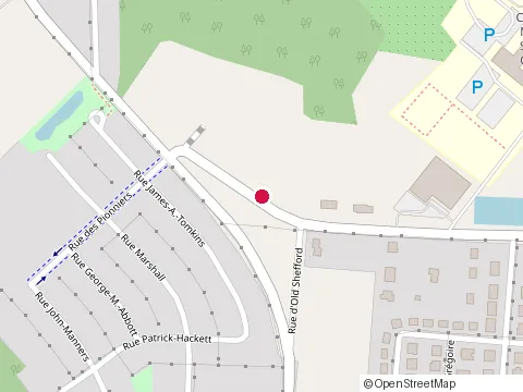 Location of Chez Lussier at 140 Rue Robitaille, Granby