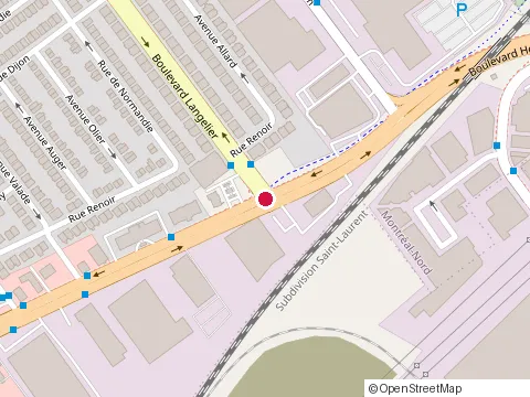 Location of Circuit Lincoln at 6300 boulevard Henri-Bourassa E, Montréal-Nord
