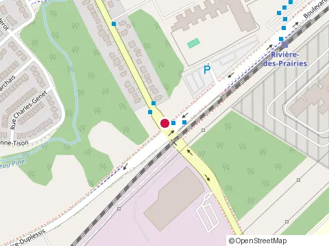 Location of Cite des Prairies at 12165 boulevard Saint-Jean-Baptiste, Montréal