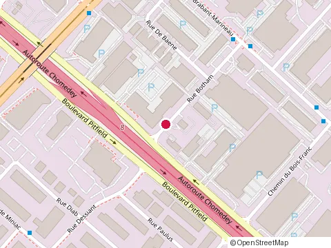 Location of Citicon Entrepreneur Général/General Contractor at 2871 Rue Botham, Saint-Laurent