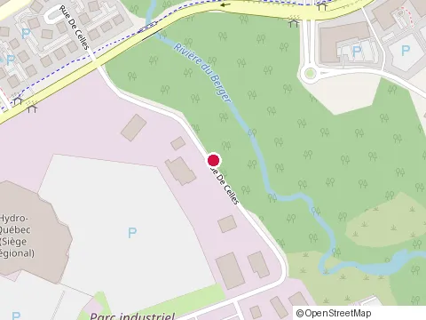 Location of Clg Construction at 2355 Rue de Celles #200, Québec