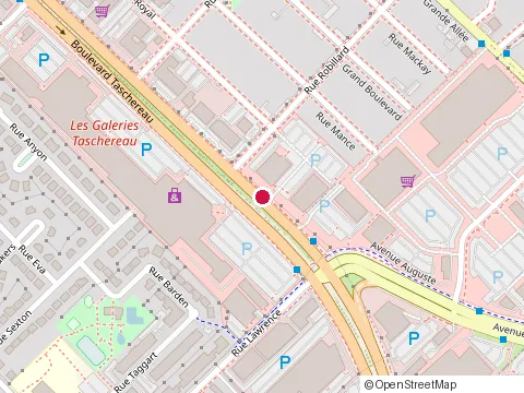 Location of Clinique Andromède at 4025 Taschereau Blvd, Saint-Hubert