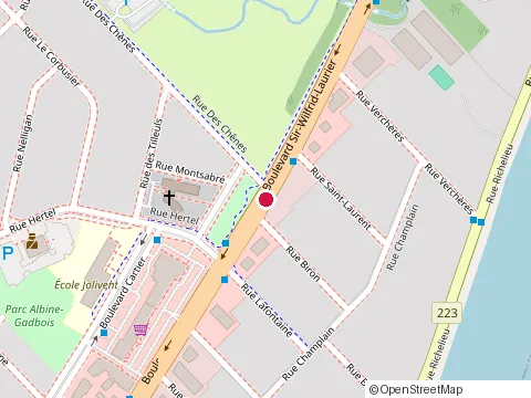 Emplacement de Clinique Compleo - Ostéopathie au 393 Boulevard Sir Wilfrid Laurier, Beloeil
