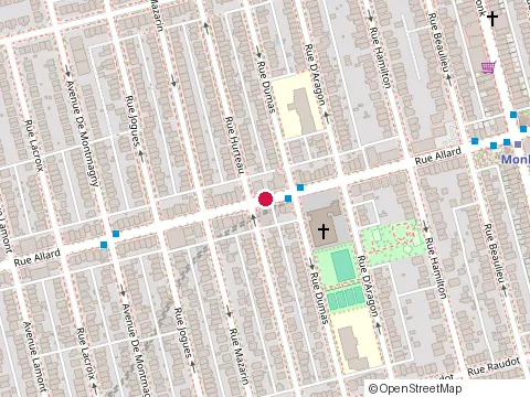 Location of Clinique Dentaire Fronteddu at 2800 Rue Allard, Montréal
