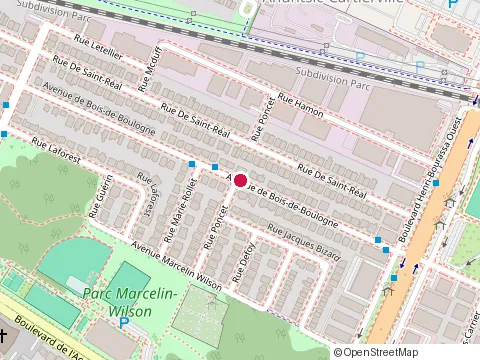 Location of Clinique Medic-Aide at 10870 avenue de Bois-de-Boulogne, Montréal