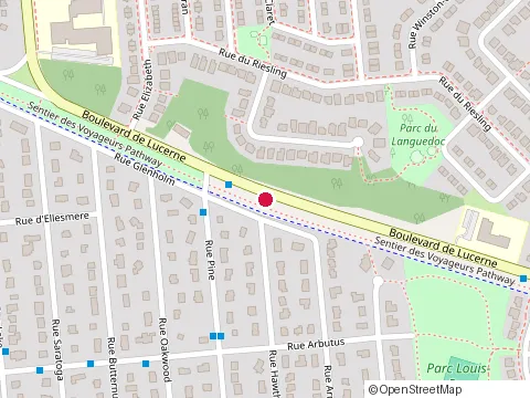 Location of Clinique Physio Familiale - Physiothérapie|Ergothérapie at 745 Chem. d'Aylmer Suite 204, Gatineau