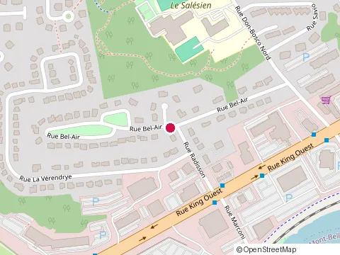 Location of Clinique Podiatrique de Sherbrooke at 3125 Rue Bel-Air, Sherbrooke