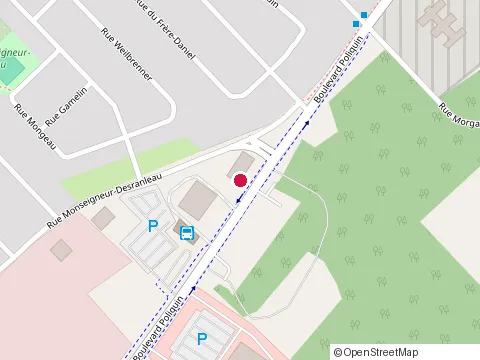 Location of Clinique Podiatrique Sorel-Tracy at 205 Rue Robillard, Sorel-Tracy