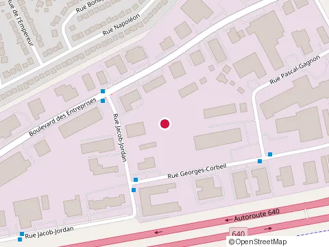 Location of Clôtures Frontenac Inc at 3318 Rue J. Jordan, Terrebonne