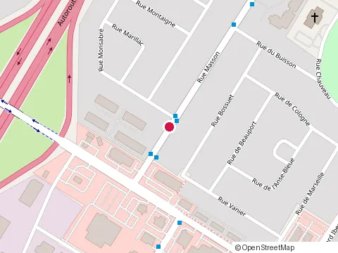 Location of Club Condo at 623 Rue Masson, Repentigny