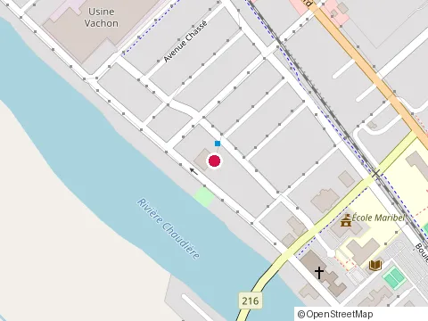 Location of Club de Golf Sainte-Marie at 1425 Rang St Étienne N, Sainte-Marie