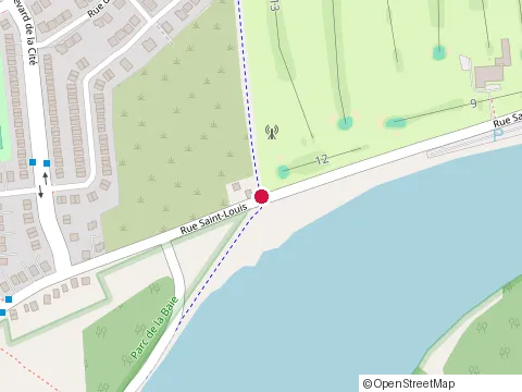 Location of Club de Golf Tecumseh at 475 Rue Saint-Louis, Gatineau
