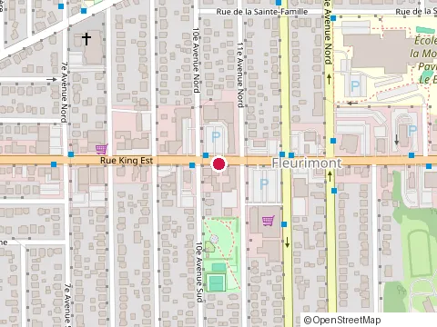 Location of Coco Loco King Est at 790 Rue King E, Sherbrooke