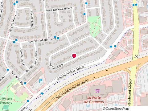 Location of Commission Scolaire des Draveurs at 25 Rue d'Olier, Gatineau