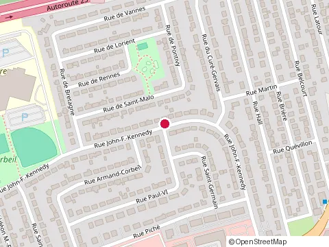 Location of Complexe Scolaire Armand at 795 Rue J-F.-Kennedy O, Terrebonne