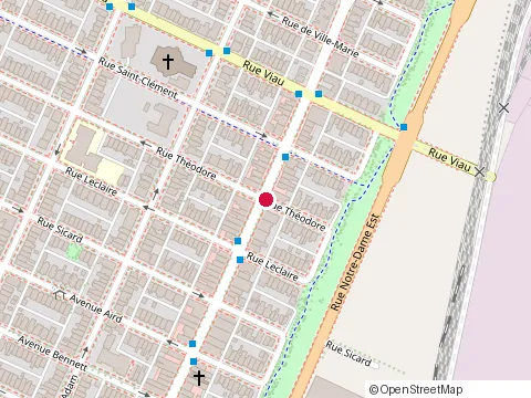Location of Confetti Mill at 4799 St Catherine St E, Montréal